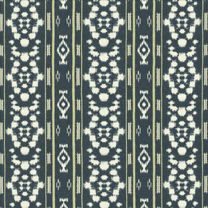 Brookline Indigo by Kasmir Fabric