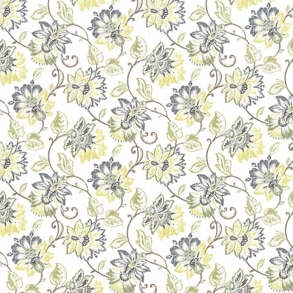 Brookmere Fern by Kasmir Fabric 5082 100% Cotton INDIA 3,000 Wyzenbeek Double Rubs H: 18 inches, V:18 2/8 inches 54 - Fabric Carolina - Kasmir