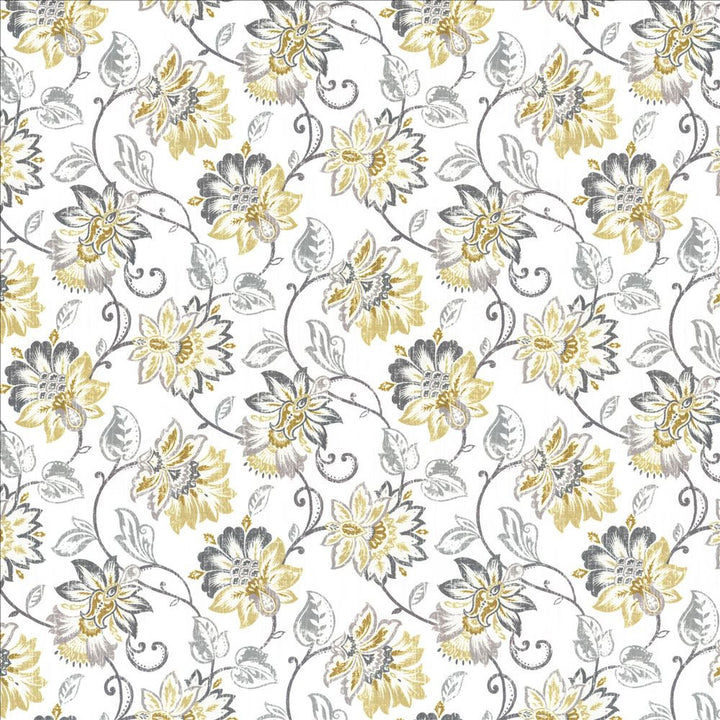 Brookmere Gold by Kasmir Fabric 5079 100% Cotton
 INDIA 3,000 Wyzenbeek Double Rubs </p><p>Repeat: Horizontal: 18 inches and Vertical: 18 2/8 inches 54 - Fabric Carolina -