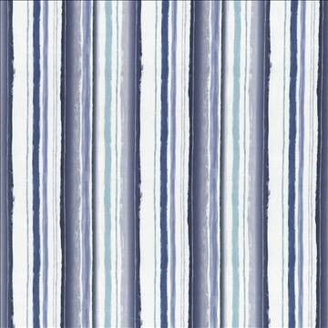 Brookmere Stripe Blue by Kasmir Fabric 5081 100% Cotton INDIA 3,000 Wyzenbeek Double Rubs H: 13 4/8 inches, V: N/A 54 - Fabric Carolina - Kasmir