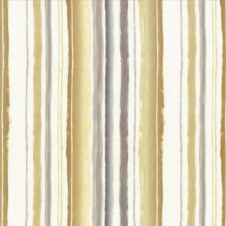 Brookmere Stripe Gold by Kasmir Fabric 5079 100% Cotton
 INDIA </p><p>Repeat: Horizontal: 13 4/8 inches and Vertical: N/A 54 - Fabric Carolina -