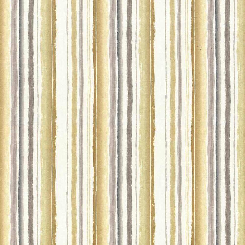 Brookmere Stripe Gold by Kasmir Fabric 5079 100% Cotton INDIA 3,000 Wyzenbeek Double Rubs H: 13 4/8 inches, V:N/A 54 - Fabric Carolina - Kasmir
