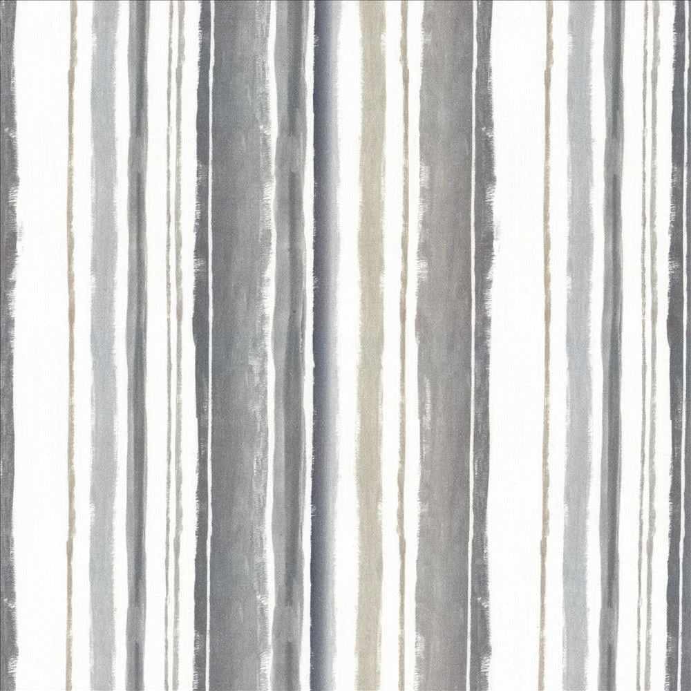 Brookmere Stripe Slate by Kasmir Fabric 5078 100% Cotton
 INDIA </p><p>Repeat: Horizontal: 13 4/8 inches and Vertical: N/A 54 - Fabric Carolina -