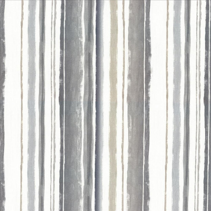 Brookmere Stripe Slate by Kasmir Fabric 5078 100% Cotton
 INDIA </p><p>Repeat: Horizontal: 13 4/8 inches and Vertical: N/A 54 - Fabric Carolina -