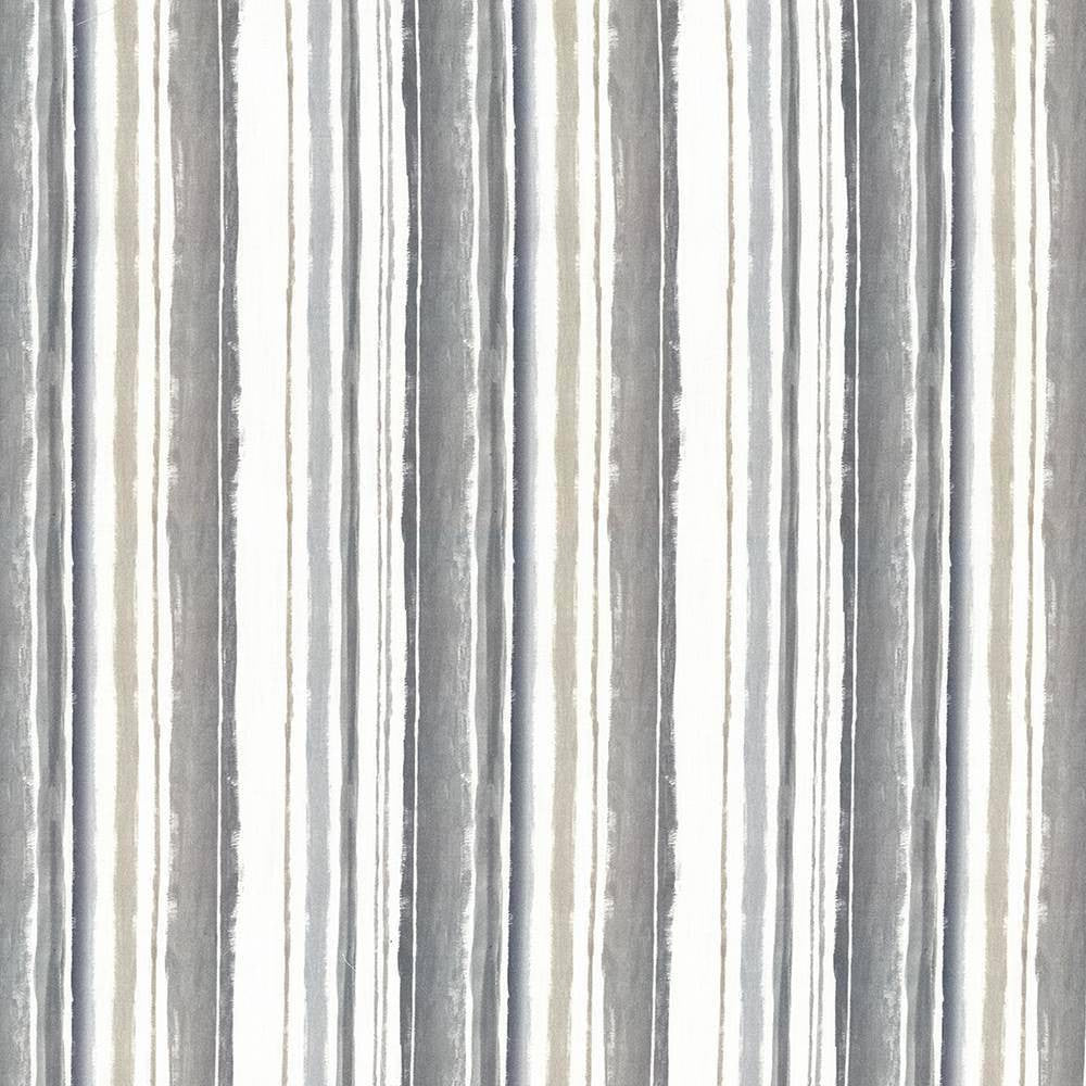 Brookmere Stripe Slate by Kasmir Fabric 5078 100% Cotton INDIA 3,000 Wyzenbeek Double Rubs H: 13 4/8 inches, V:N/A 54 - Fabric Carolina - Kasmir