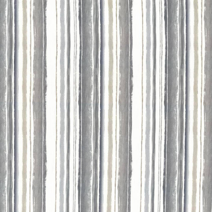 Brookmere Stripe Slate by Kasmir Fabric 5078 100% Cotton INDIA 3,000 Wyzenbeek Double Rubs H: 13 4/8 inches, V:N/A 54 - Fabric Carolina - Kasmir