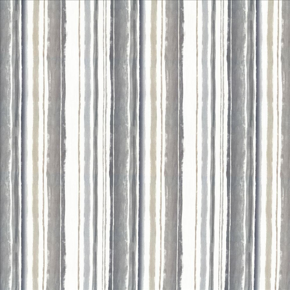 Brookmere Stripe Slate by Kasmir Fabric 5078 100% Cotton
 INDIA 3,000 Wyzenbeek Double Rubs </p><p>Repeat: Horizontal: 13 4/8 inches and Vertical: N/A 54 - Fabric Carolina -