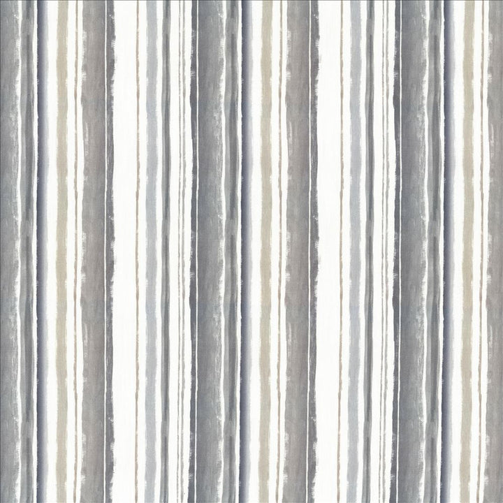 Brookmere Stripe Slate by Kasmir Fabric 5078 100% Cotton
 INDIA 3,000 Wyzenbeek Double Rubs </p><p>Repeat: Horizontal: 13 4/8 inches and Vertical: N/A 54 - Fabric Carolina -