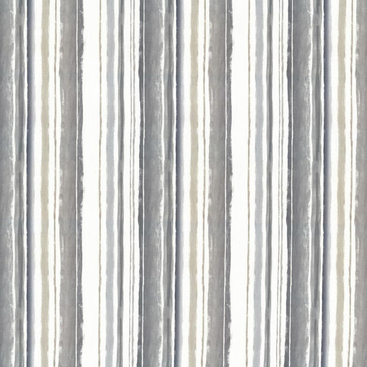 Brookmere Stripe Slate by Kasmir Fabric 5078 100% Cotton
 INDIA </p><p>Repeat: Horizontal: 13 4/8 inches and Vertical: N/A 54 - Fabric Carolina -