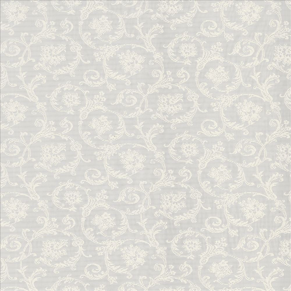 Buckinghamshire Ivory by Kasmir Fabric 1444 100% Polyester
 TURKEY </p><p>Repeat: Horizontal: 27 inches and Vertical: 11 6/8 inches 114 - 115 - Fabric Carolina -