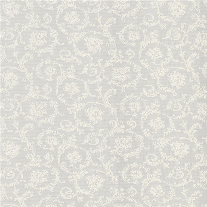 Buckinghamshire Ivory by Kasmir Fabric 1444 100% Polyester
 TURKEY </p><p>Repeat: Horizontal: 27 inches and Vertical: 11 6/8 inches 114 - 115 - Fabric Carolina -