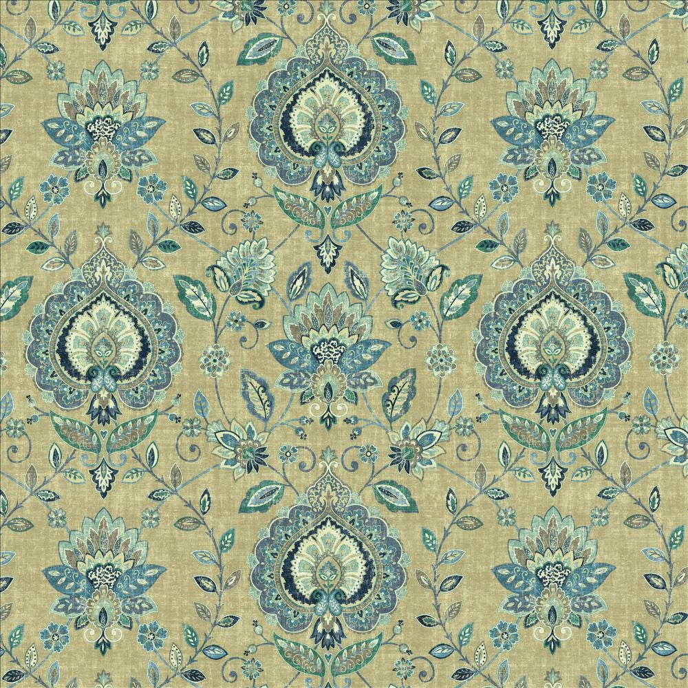 Budapest Marine by Kasmir Fabric 5142 100% Cotton
 SPAIN 30,000 Wyzenbeek Double Rubs Horizontal: 27 inches and Vertical: 27 inches 54 - Fabric Carolina -