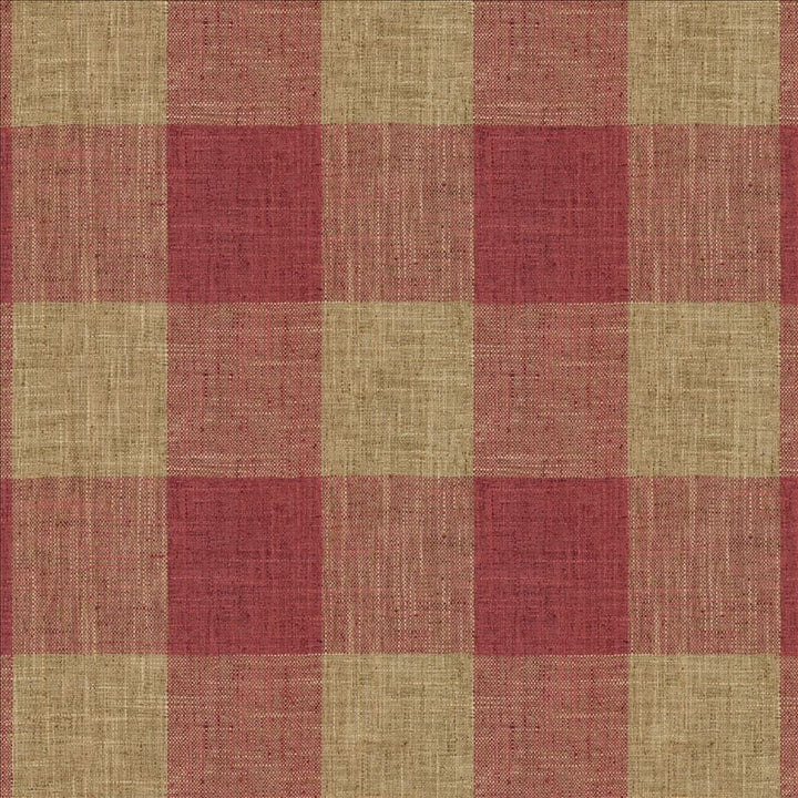 Buffalo Red Pepper by Kasmir Fabric 1452 100% Polyester
 INDIA </p><p>Repeat: Horizontal: 9 1/8 inches and Vertical: 10 2/8 inches 54 - Fabric Carolina -