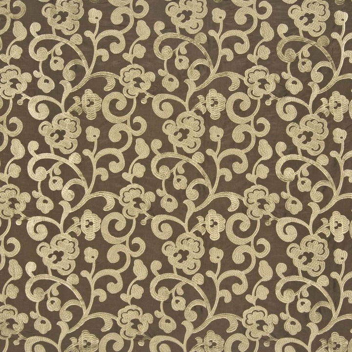 Buli Coffee Bean by Kasmir Fabric 1386 41% Rayon
32% Nylon
27% Polyester
 CHINA </p><p>Repeat: Horizontal: 11 4/8 inches and Vertical: 11 4/8 inches 54 - 59 - Fabric Carolina -