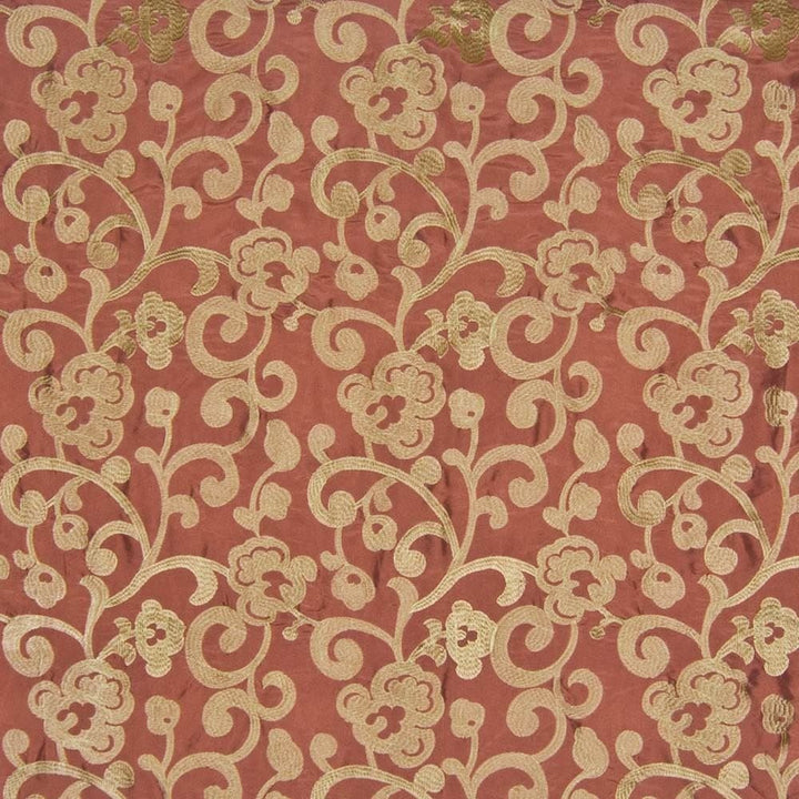 Buli Tangerine by Kasmir Fabric 1387 41% Rayon
32% Nylon
27% Polyester
 CHINA 12,000 Wyzenbeek Double Rubs </p><p>Repeat: Horizontal: 11 4/8 inches and Vertical: 11 4/8 inches 54 - Fabric Carolina -