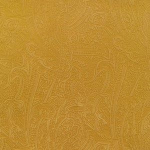 Bungalow Paisley Brass by Kasmir Fabric