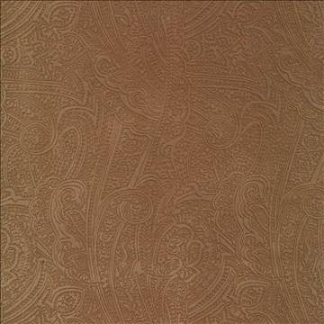 Bungalow Paisley Caramel by Kasmir Fabric 1411 100% Polyester KOREA 30,000 Wyzenbeek Double Rubs H: 4 4/8 inches, V: 6 6/8 inches 54 - 56 - Fabric Carolina - Kasmir