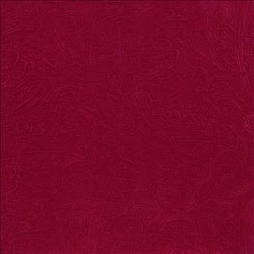 Bungalow Paisley Claret by Kasmir Fabric 1411 100% Polyester KOREA 30,000 Wyzenbeek Double Rubs H: 4 4/8 inches, V: 6 6/8 inches 54 - 56 - Fabric Carolina - Kasmir