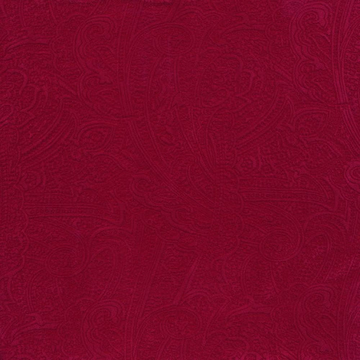 Bungalow Paisley Claret by Kasmir Fabric 1411 100% Polyester
 KOREA </p><p>Repeat: Horizontal: 4 4/8 inches and Vertical: 6 6/8 inches 54 - 56 - Fabric Carolina -