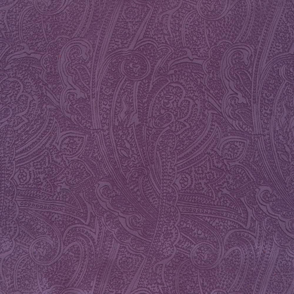 Bungalow Paisley Lavender by Kasmir Fabric 1411 100% Polyester
 KOREA </p><p>Repeat: Horizontal: 4 4/8 inches and Vertical: 6 6/8 inches 54 - 56 - Fabric Carolina -