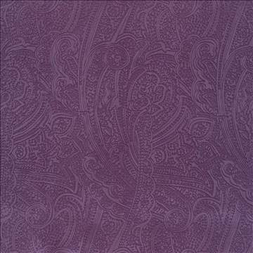 Bungalow Paisley Lavender by Kasmir Fabric 1411 100% Polyester KOREA 30,000 Wyzenbeek Double Rubs H: 4 4/8 inches, V: 6 6/8 inches 54 - 56 - Fabric Carolina - Kasmir