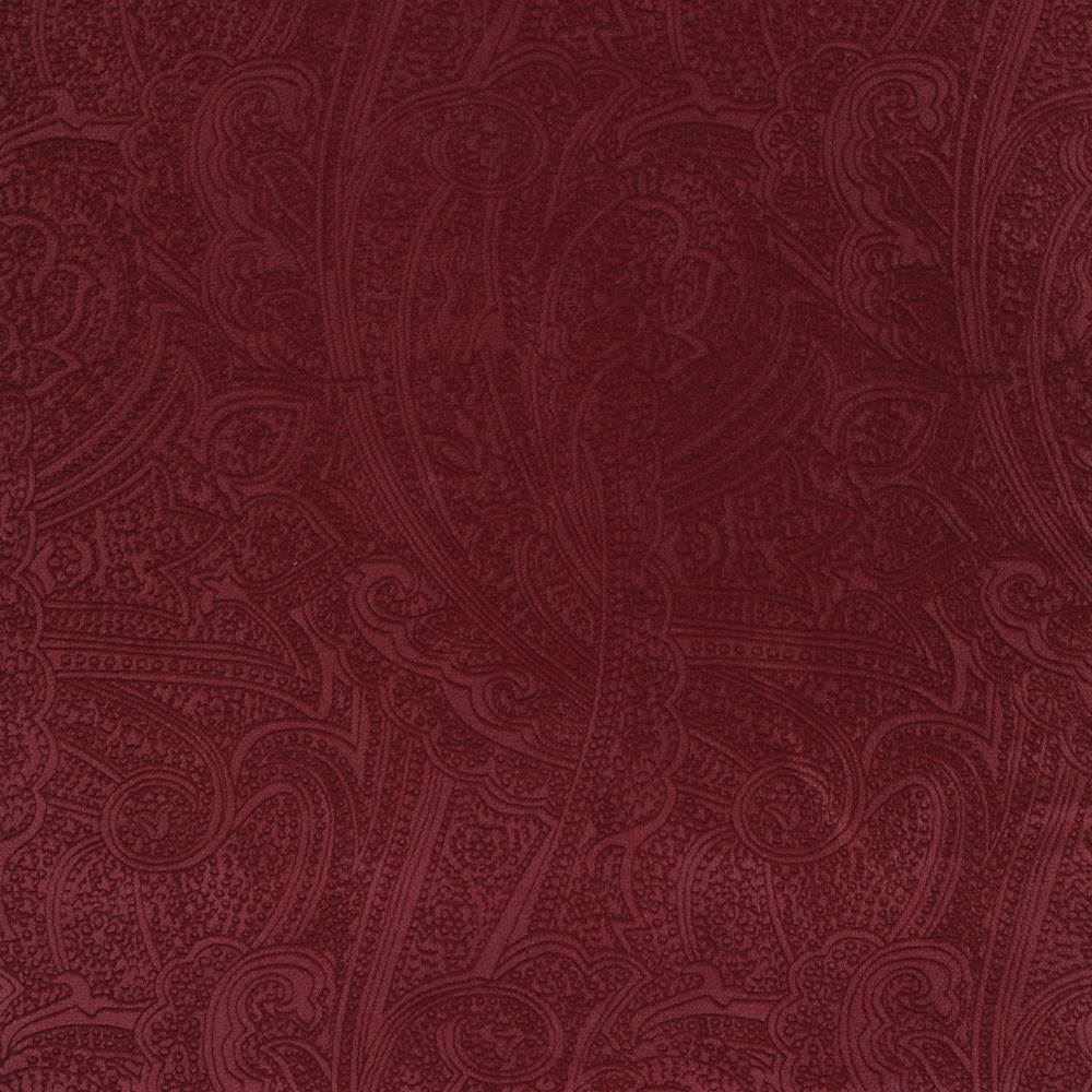 Bungalow Paisley Port by Kasmir Fabric 1411 100% Polyester
 KOREA 30,000 Wyzenbeek Double Rubs Horizontal: 4 4/8 inches and Vertical: 6 6/8 inches 54 - Fabric Carolina -