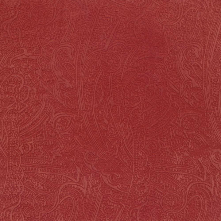 Bungalow Paisley Terracotta by Kasmir Fabric 1411 100% Polyester
 KOREA </p><p>Repeat: Horizontal: 4 4/8 inches and Vertical: 6 6/8 inches 54 - 56 - Fabric Carolina -