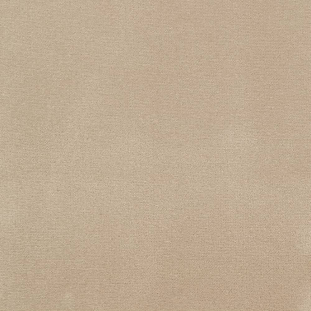 Bungalow Velvet Ecru by Kasmir Fabric 1411 100% Polyester KOREA 30,000 Wyzenbeek Double Rubs H: N/A, V:N/A 56 - 58 - Fabric Carolina - Kasmir