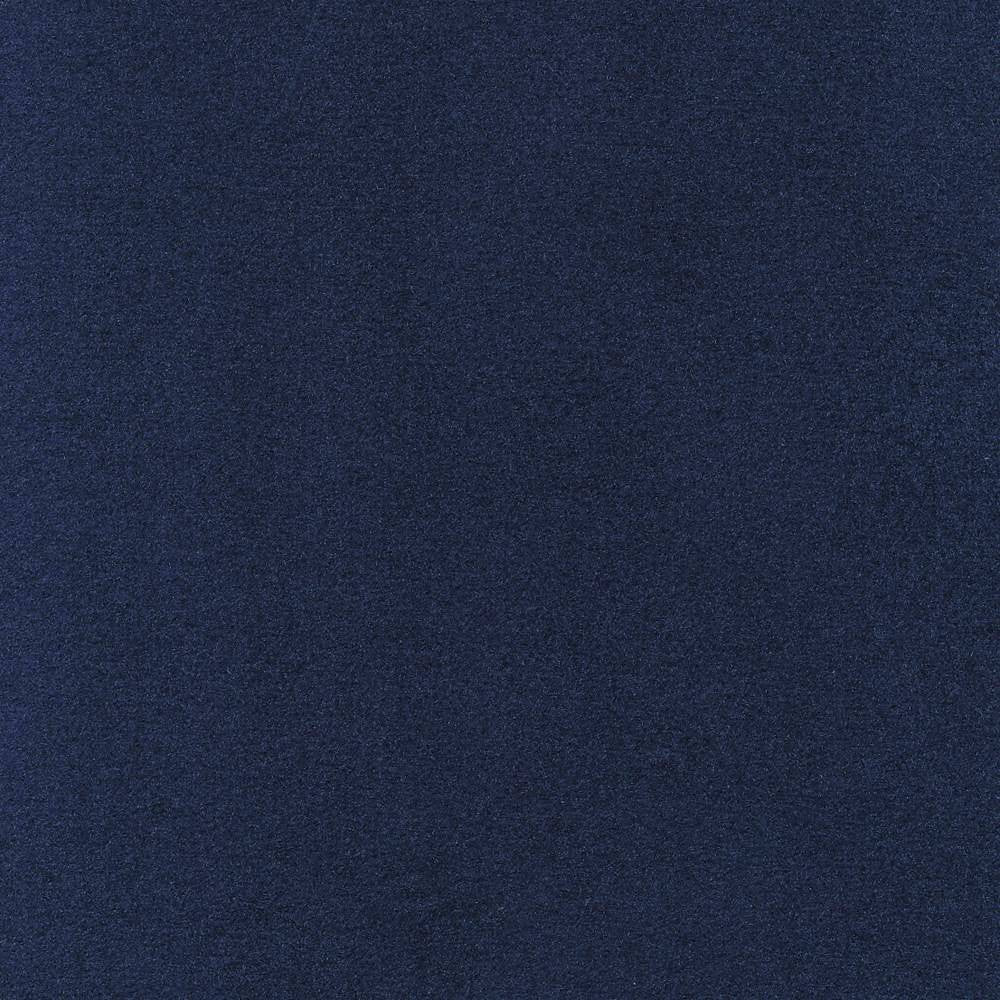 Bungalow Velvet Navy by Kasmir Fabric 1411 100% Polyester KOREA 30,000 Wyzenbeek Double Rubs H: N/A, V:N/A 56 - 58 - Fabric Carolina - Kasmir