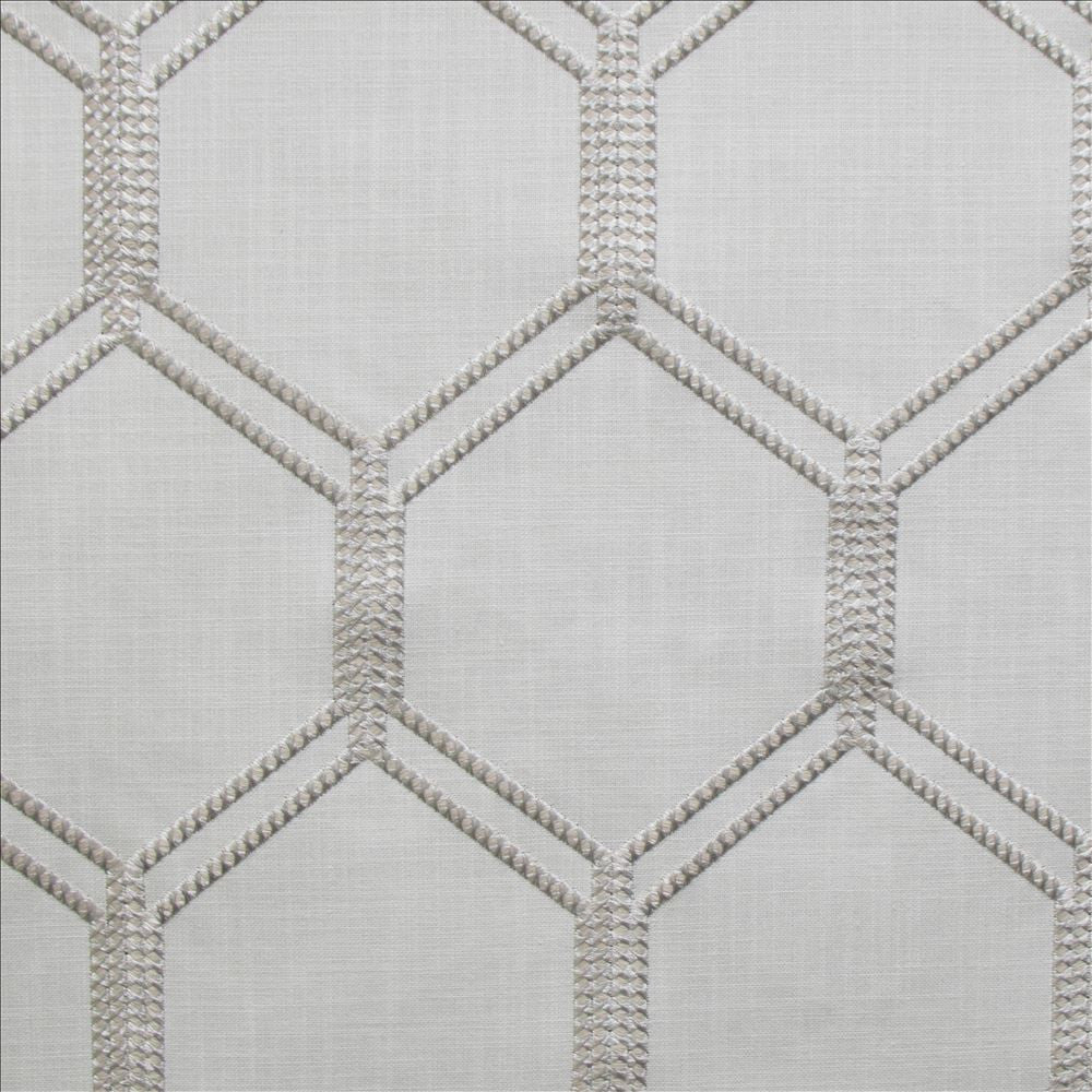 Burbank Smoke  by Kasmir Fabric 1476 73% Cotton 27% Polyester  INDIA  </p><p>Repeat: Horizontal: 5 3/8 inches and Vertical: 9 4/8 inches 54  - Fabric Carolina -