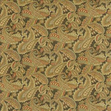 Burmondsey Leaf Cindersmoke by Kasmir Fabric 5105 55% Linen 45% Viscose SOUTH KOREA 12,000 Wyzenbeek Double Rubs H: 27 inches, V: 24 4/8 inches 54 - 56 - Fabric Carolina - Kasmir