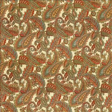 Burmondsey Leaf Fiesta by Kasmir Fabric 5121 55% Linen 45% Viscose SOUTH KOREA 12,000 Wyzenbeek Double Rubs H: 27 inches, V: 24 4/8 inches 54 - 56 - Fabric Carolina - Kasmir