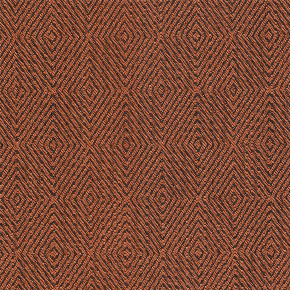 Burundi Ember by Kasmir Fabric 5094 100% Polyester
 CHINA 15,000 Wyzenbeek Double Rubs </p><p>Repeat: Horizontal: 1 2/8 inches and Vertical: 2 inches 55 - Fabric Carolina -
