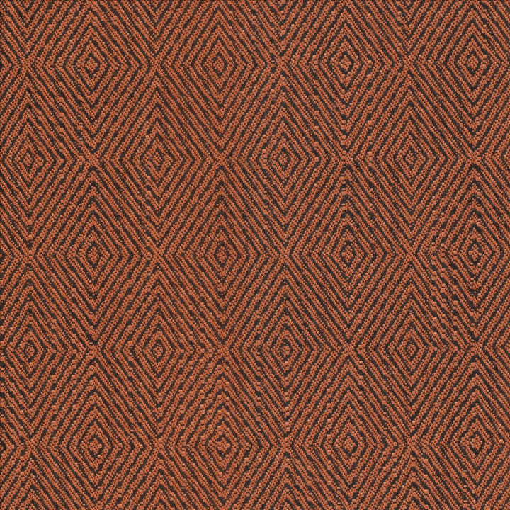 Burundi Ember  by Kasmir Fabric See sample 100% Polyester
 CHINA 15,000 Wyzenbeek Double Rubs </p><p>Repeat: Horizontal: 1 2/8 inches and Vertical: 2 inches 55  - Fabric Carolina -