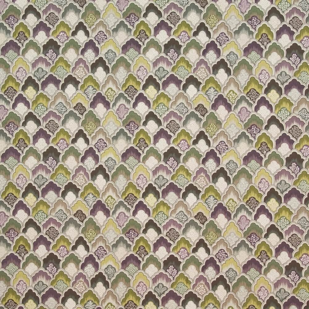 Burwick Grove Hyacinth by Kasmir Fabric 1402 100% Cotton
 USA </p><p>Repeat: Horizontal: 13 4/8 inches and Vertical: 12 5/8 inches 54 - Fabric Carolina -