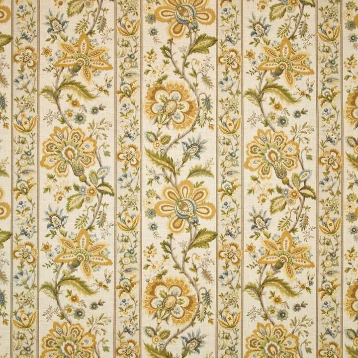 Burwick Manor Amber by Kasmir Fabric 1402 55% Linen 45% Rayon USA 15,000 Wyzenbeek Double Rubs H: 27 inches, V:27 inches 54 - Fabric Carolina - Kasmir