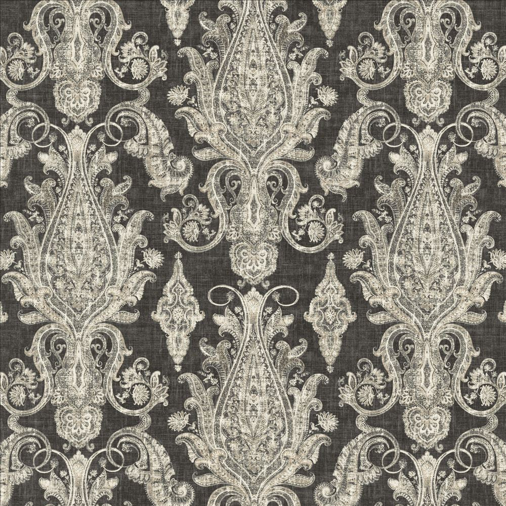 Buta Peppercorn by Kasmir Fabric 5141 55% Linen
45% Rayon
 USA </p><p>Repeat: Horizontal: 27 inches and Vertical: 25 2/8 inches 54 - Fabric Carolina -