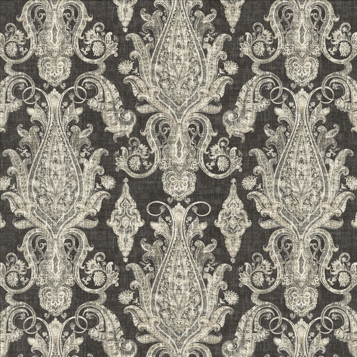 Buta Peppercorn by Kasmir Fabric 5141 55% Linen
45% Rayon
 USA </p><p>Repeat: Horizontal: 27 inches and Vertical: 25 2/8 inches 54 - Fabric Carolina -