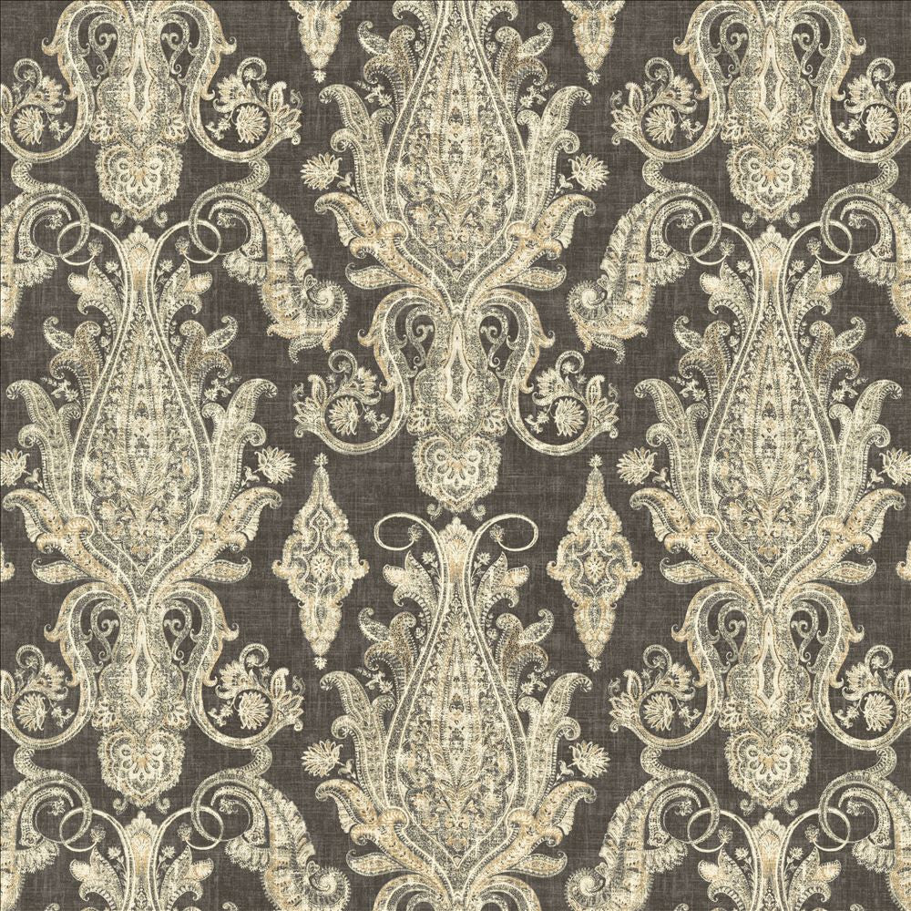 Buta Peppercorn by Kasmir Fabric 5141 55% Linen
45% Rayon
 USA </p><p>Repeat: Horizontal: 27 inches and Vertical: 25 2/8 inches 54 - Fabric Carolina -