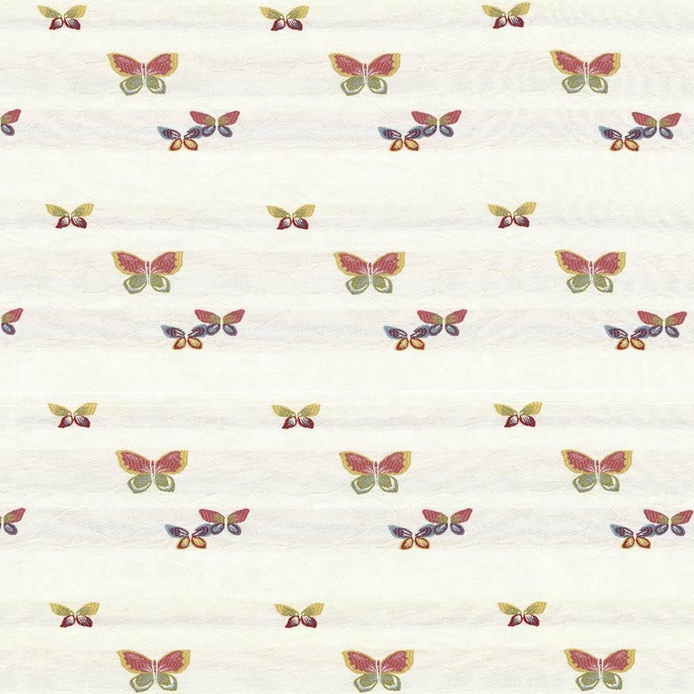 Butterfly Garden Blanc by Kasmir Fabric 1423 69% Rayon
31% Polyester
 USA </p><p>Repeat: Horizontal: 6 6/8 inches and Vertical: 6 4/8 inches 54 - 55 - Fabric Carolina -