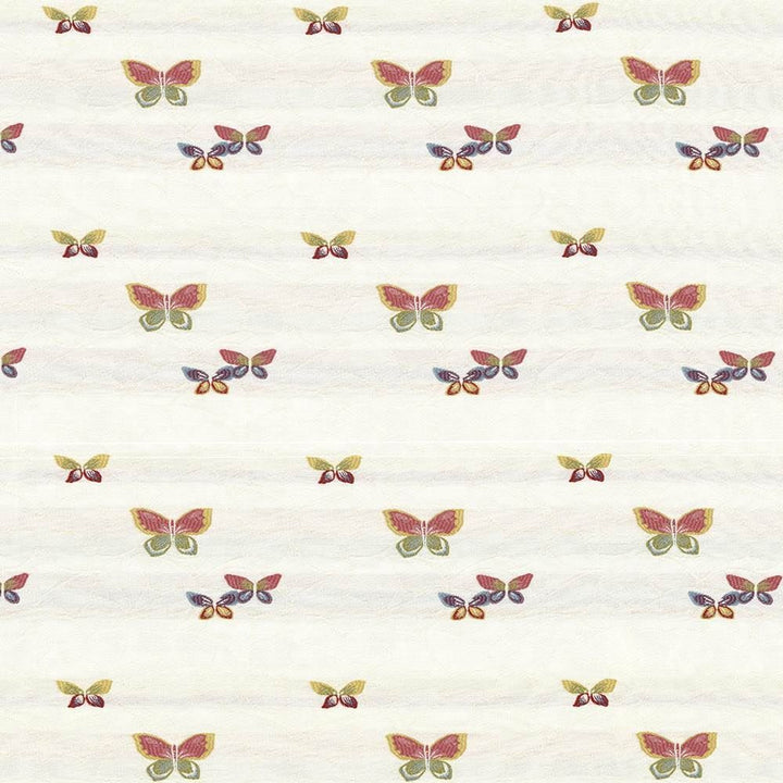Butterfly Garden Blanc by Kasmir Fabric 1423 69% Rayon
31% Polyester
 USA </p><p>Repeat: Horizontal: 6 6/8 inches and Vertical: 6 4/8 inches 54 - 55 - Fabric Carolina -