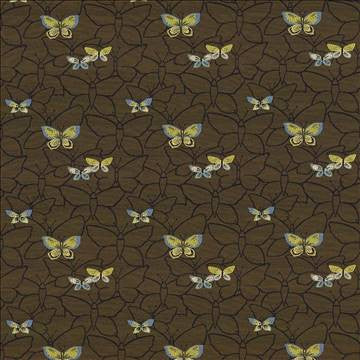 Butterfly Garden Maple by Kasmir Fabric 1424 69% Rayon 31% Polyester USA 39,000 Wyzenbeek Double Rubs H: 6 6/8 inches, V: 6 4/8 inches 54 - 55 - Fabric Carolina - Kasmir