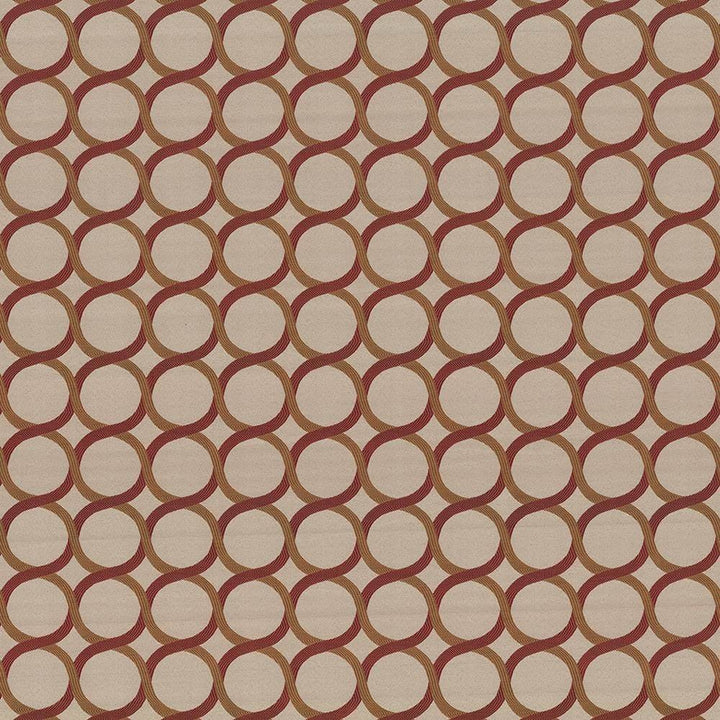 Buvette Blood Orange by Kasmir Fabric 5070 100% Polyester CHINA 21,000 Wyzenbeek Double Rubs H: 3 inches, V:3 inches 56 - 58 - Fabric Carolina - Kasmir