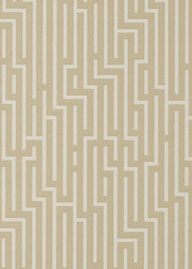 Fretwork Parchment by G P & J Baker Wallcovering