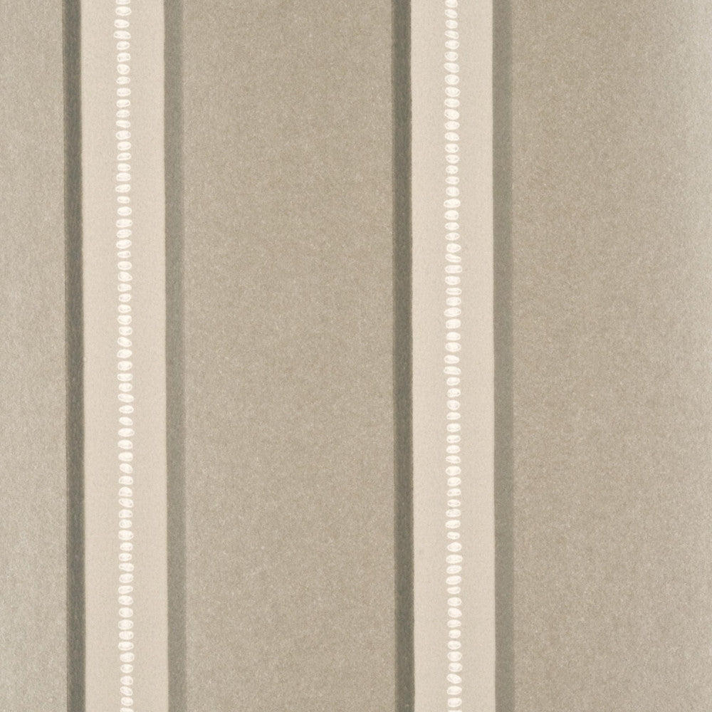 Crayford Stripe Ivory/Bronze by G P & J Baker Wallcovering