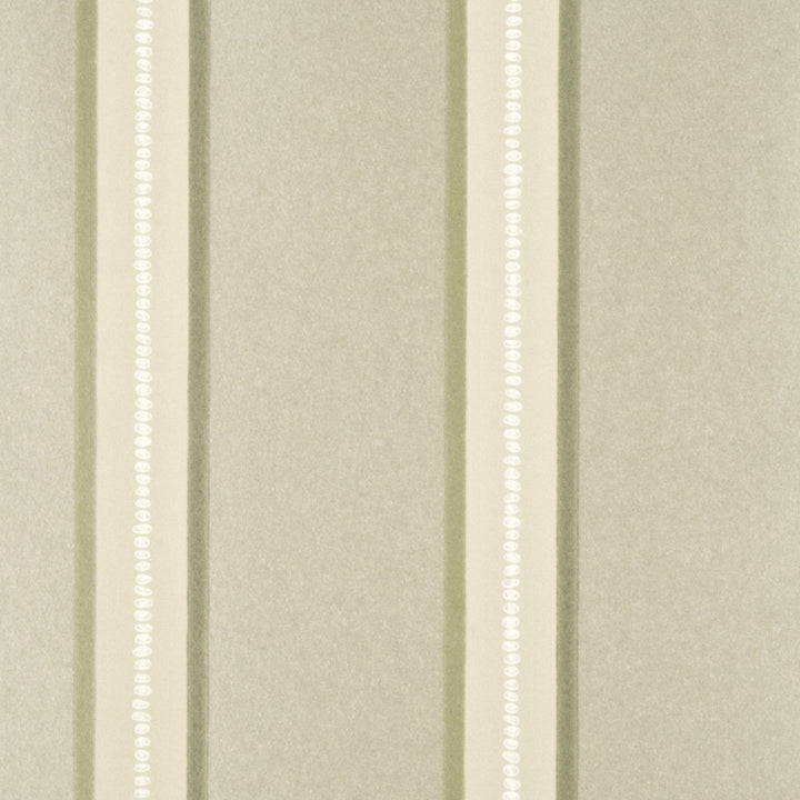 Crayford Stripe Silver/Linen by G P & J Baker Wallcovering