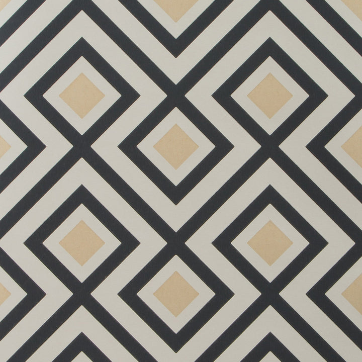 La Fiorentina Charcoal by G P & J Baker Wallcovering