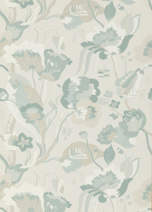 California Soft Blue by G P & J Baker Wallcovering
