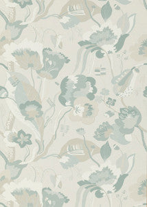 California Soft Blue by G P & J Baker Wallcovering