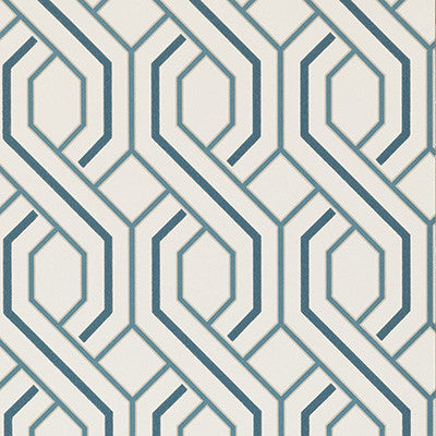Parterre Indigo by G P & J Baker Wallcovering